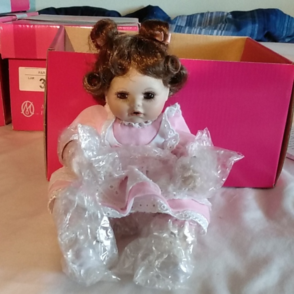 Marie Osmond porcelain Girl Doll.
